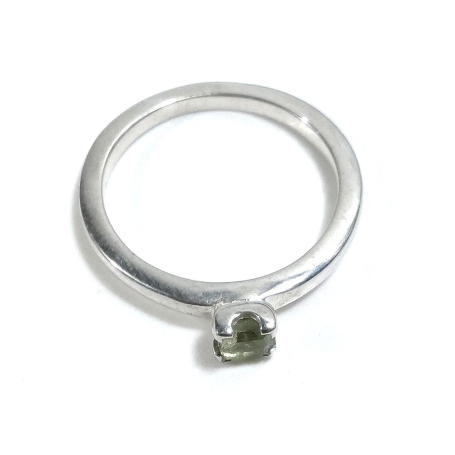 ANELLO artigianale in argento 925 Anello con Peridoto | GIOIELLI IN ARGENTO