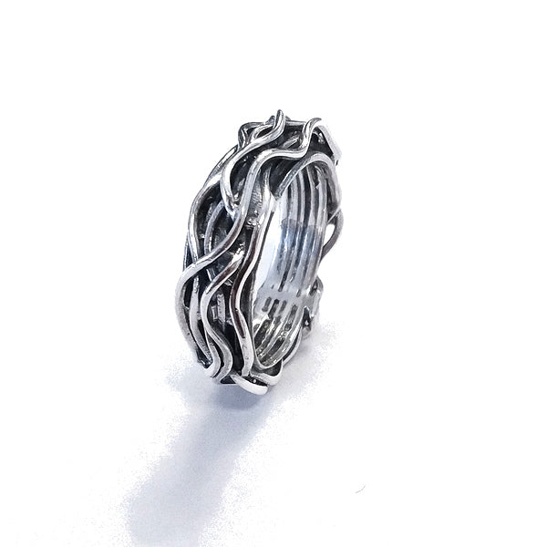 ANELLO etnico WIRED in argento 925 ANELLO artigianale | ANELLO ARGENTO | Filo della vita