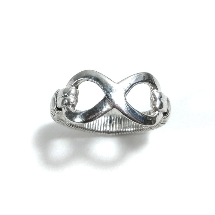 Anello A fascia in argento 925 - INFINITY