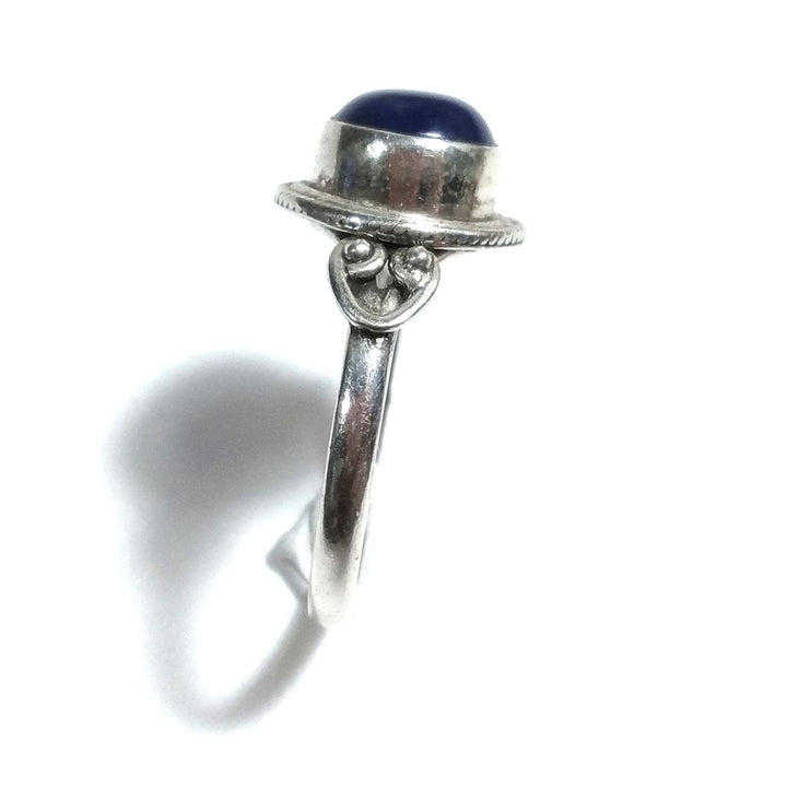 Anello con pietra in argento 925 con Lapislazzuli | GIOIELLI ETNICI