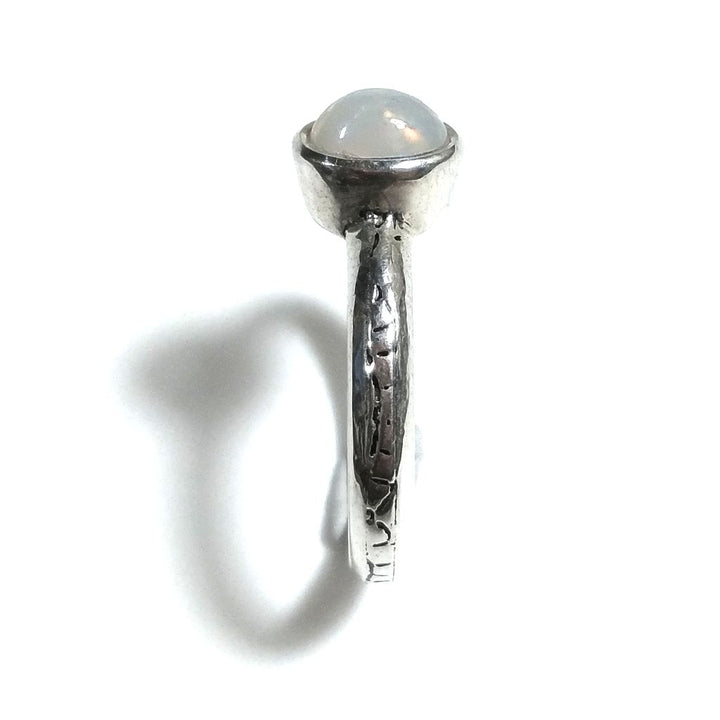 Anello con pietra in argento 925 con Opale | ANELLI ARGENTO
