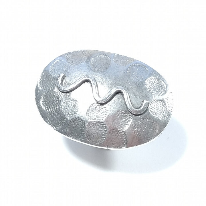 Anello etnico in argento 925 artigianale - KHEDA