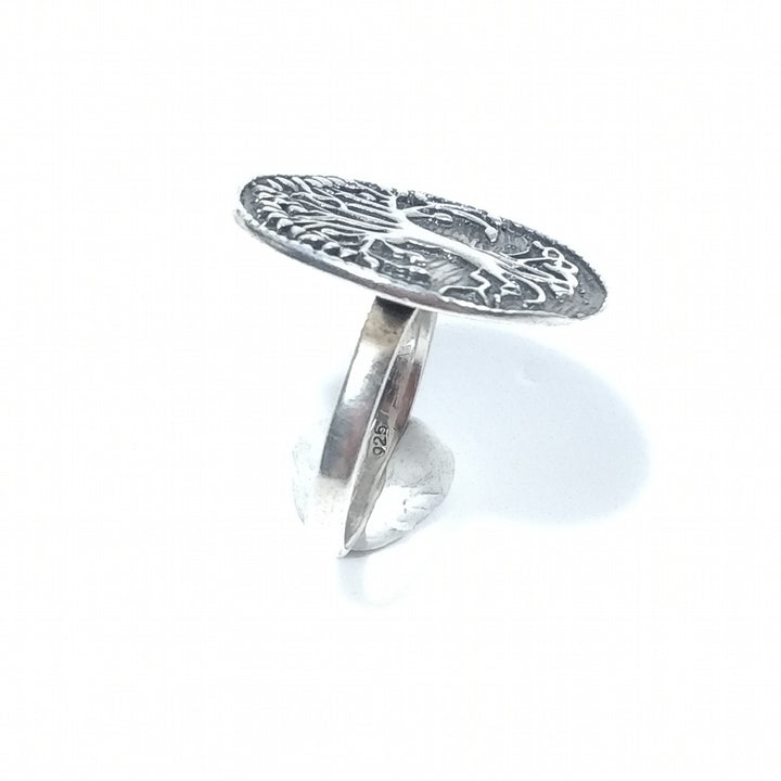 Handcrafted RING in 925 silver - Tree of life
