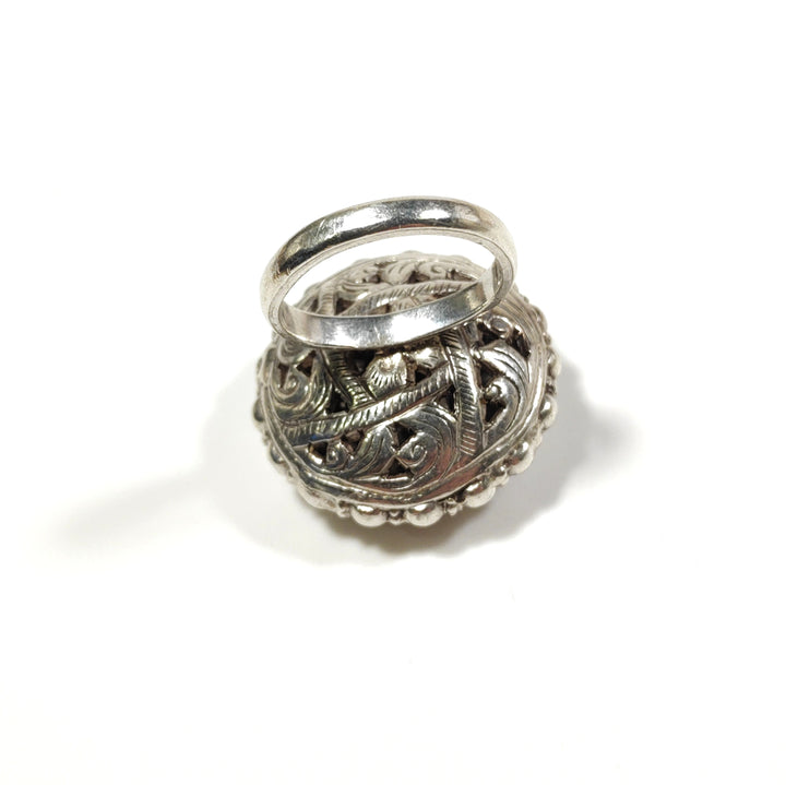 ETHNIC RING in 925 silver RING - CHINTAK