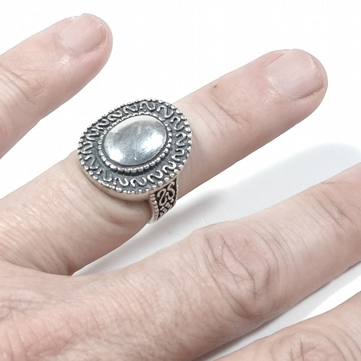 ETHNIC RING in 925 silver handcrafted RING | SILVER JEWELRY | SILVER RINGS