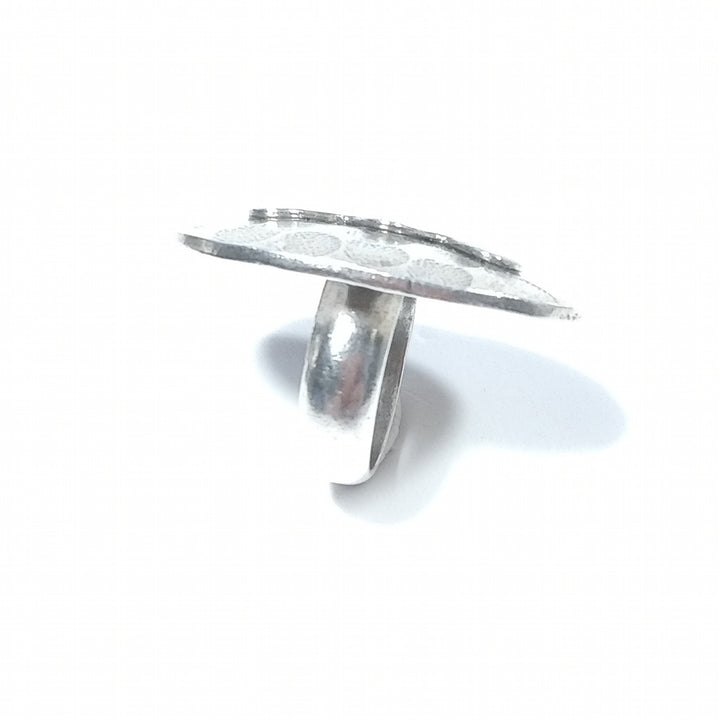 Anello etnico in argento 925 artigianale - KHEDA