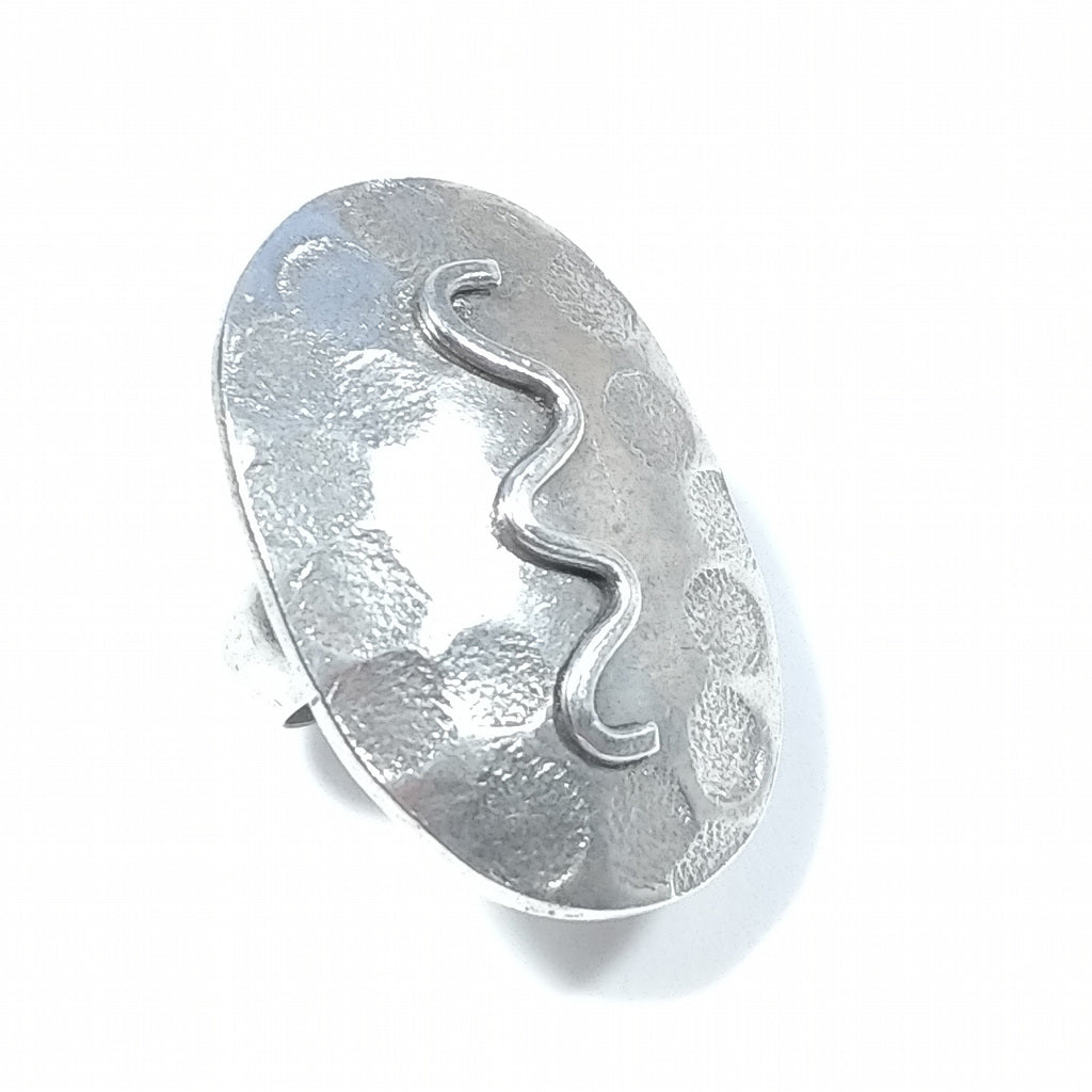 Anello etnico in argento 925 artigianale - KHEDA