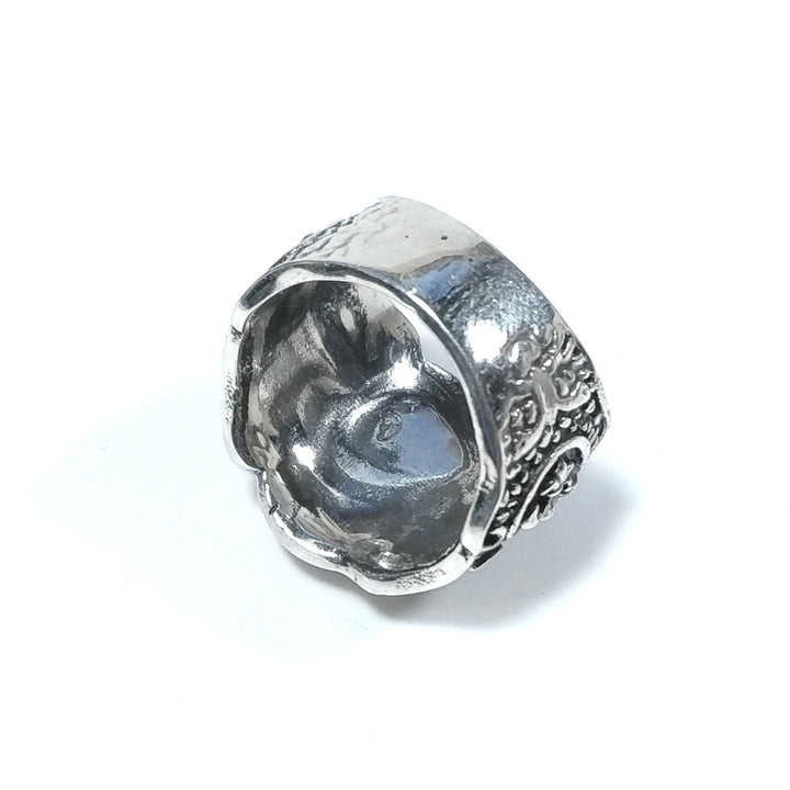 Anello artigianale in argento 925 - GIGLIO