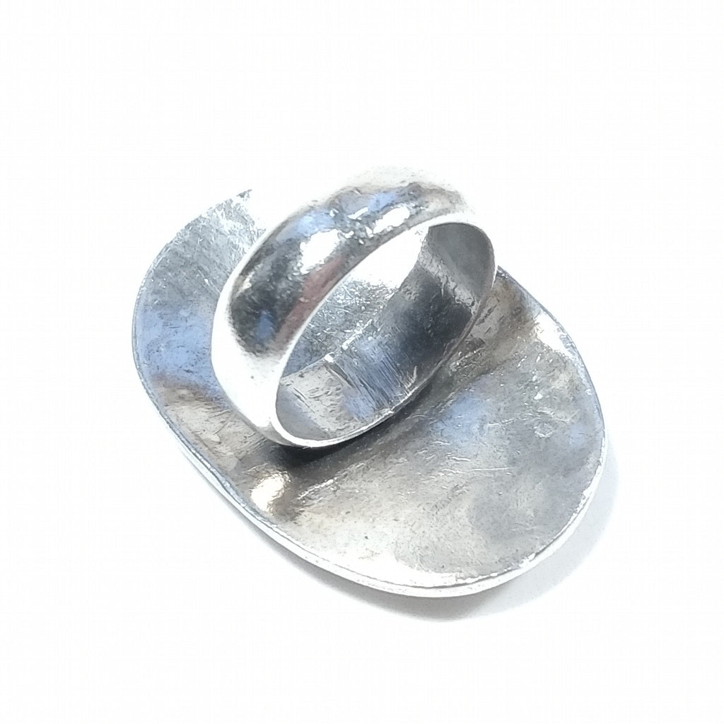 Anello etnico in argento 925 artigianale - KHEDA