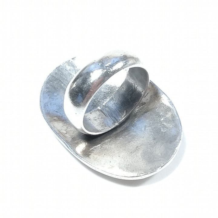 Anello etnico in argento 925 artigianale - KHEDA