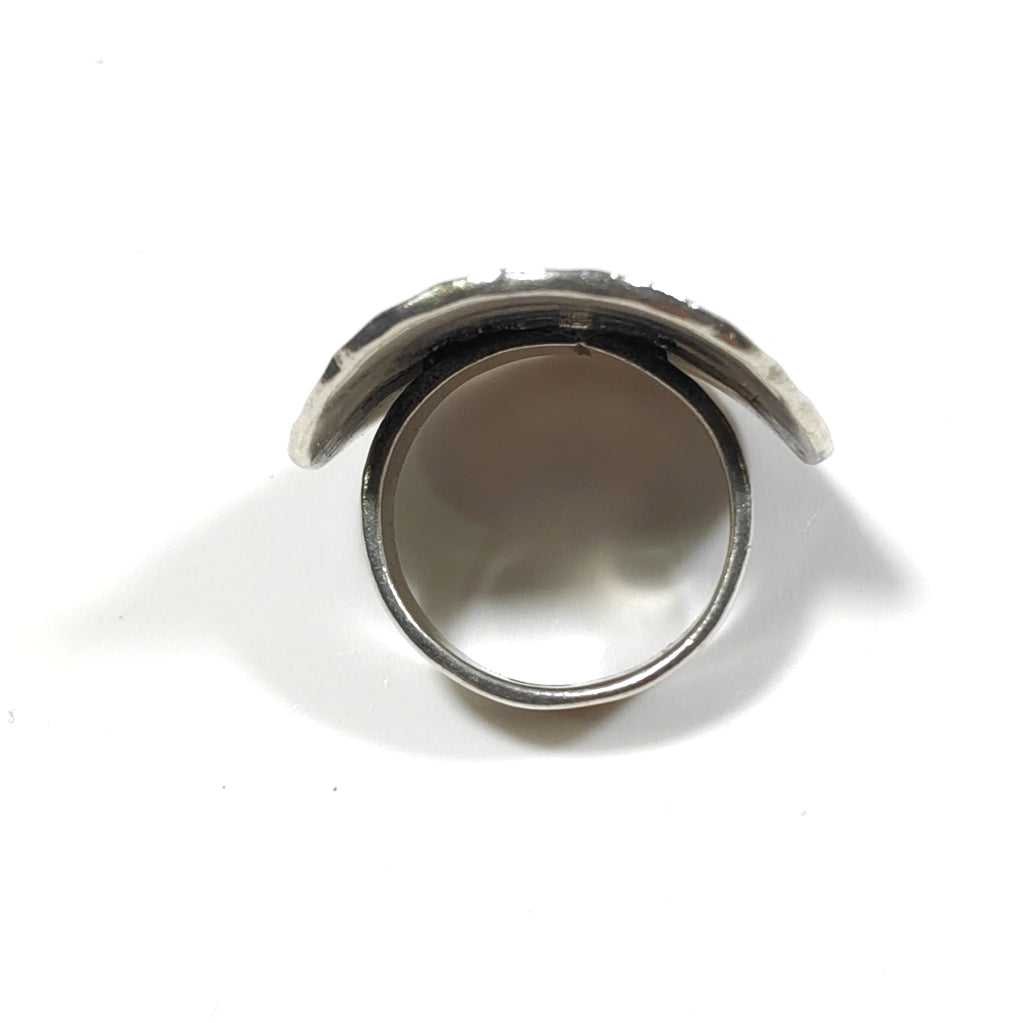 ETHNIC RING in 925 silver RING - AAMIN