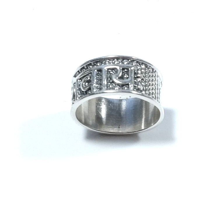 Handcrafted 925 silver band ring - MUDASHA