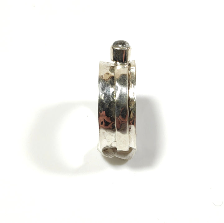 Anello antistress ANBU con pietra in argento 925