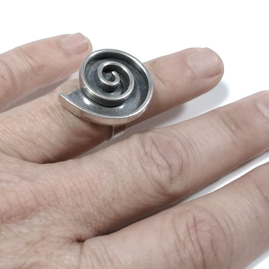 ANELLO artigianale in argento 925 Anello d'argento – immagine2