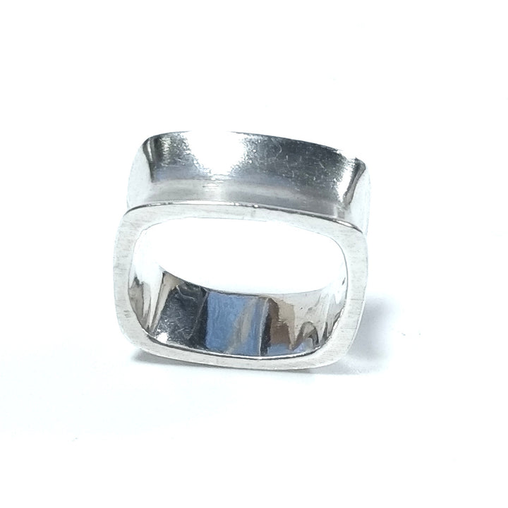ANELLO artigianale Uomo in argento 925 Anello fascia