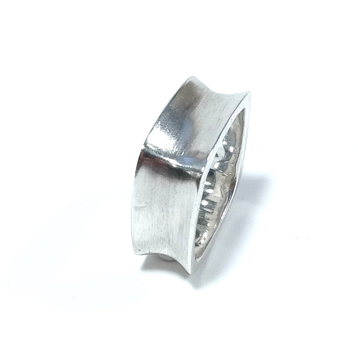 ANELLO artigianale Uomo in argento 925 Anello fascia