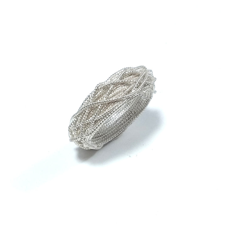 Anello fascia in argento 925 ANELLO artigianale | PEZZO UNICO