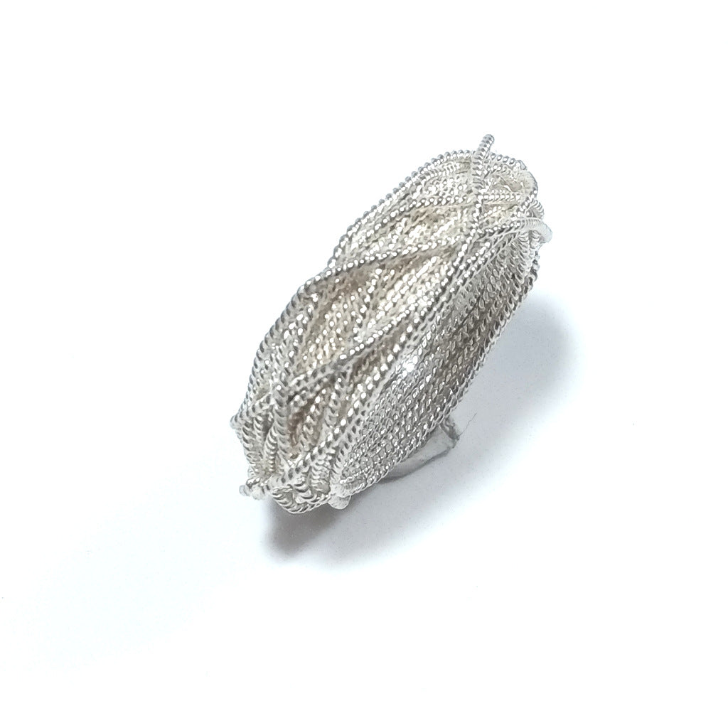 Band ring in 925 silver handcrafted RING | SINGLE PIECE