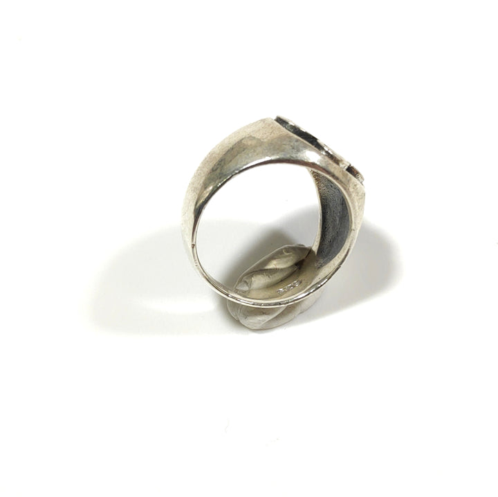 Pinky ring in 925 silver - AATMIK