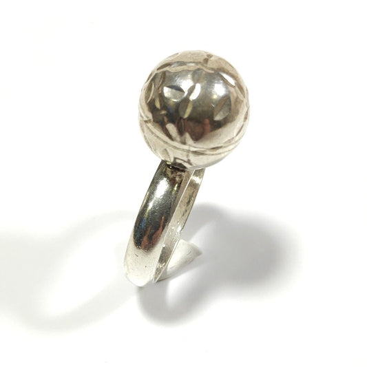 Anello fede in argento 925 ANELLO artigianale – immagine2