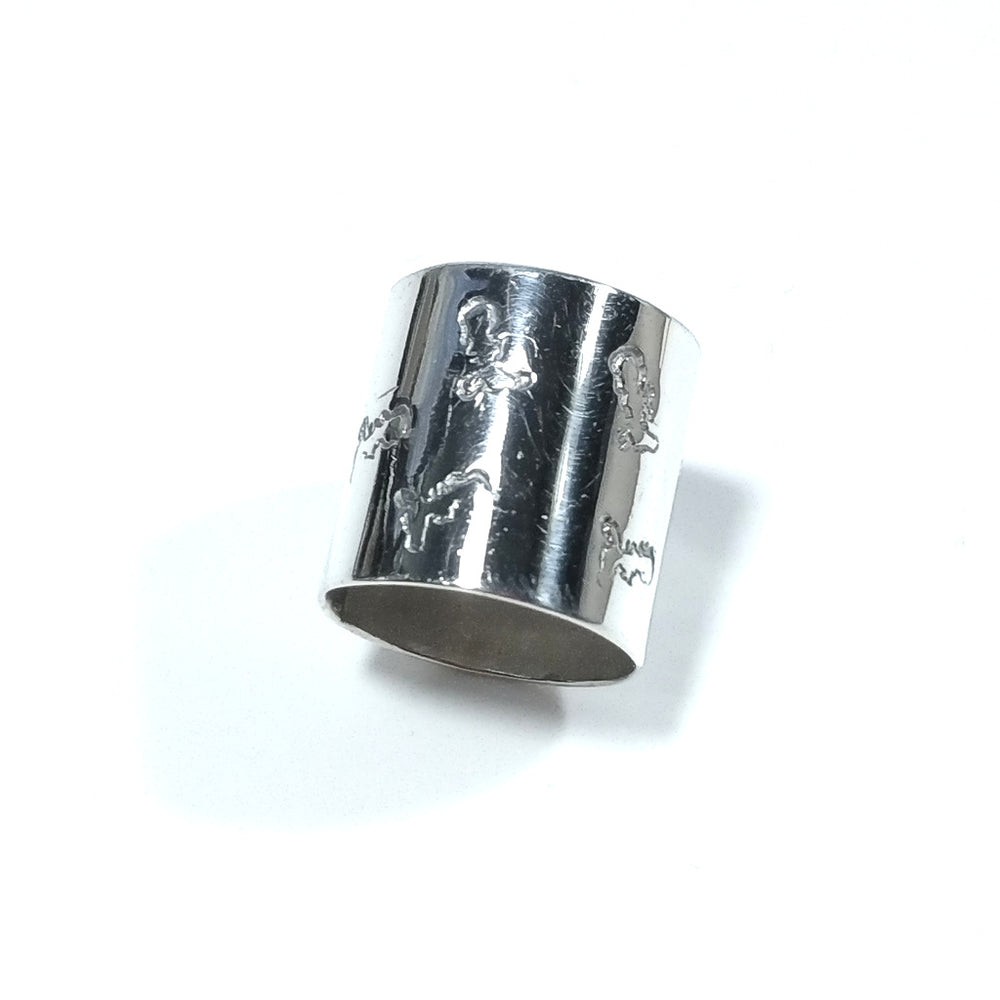ANELLO artigianale in argento 925 Anello fascia | Elba a Porter