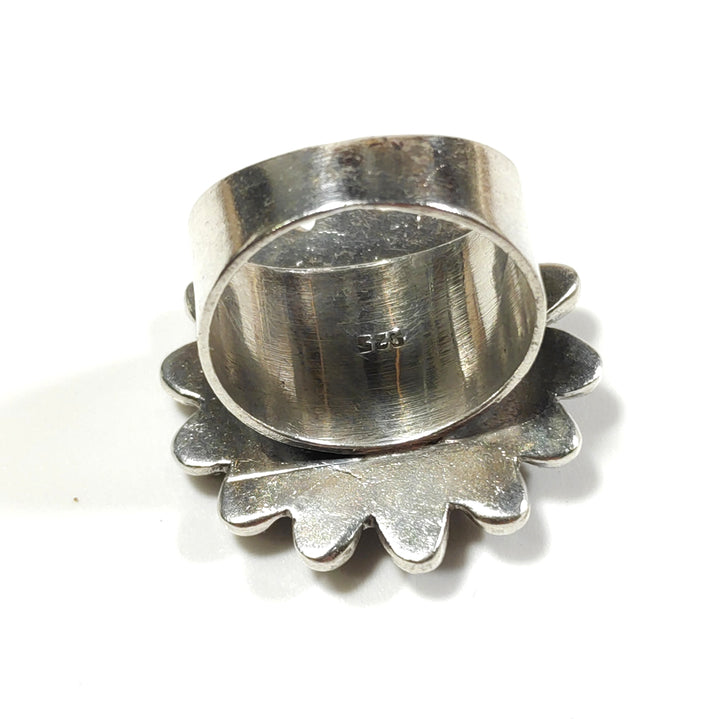 ETHNIC RING in 925 silver RING - AMARAM