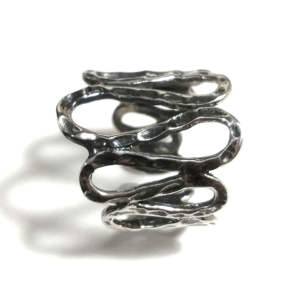 ANELLO artigianale in argento 925 Anello fascia | ANELLI ARGENTO