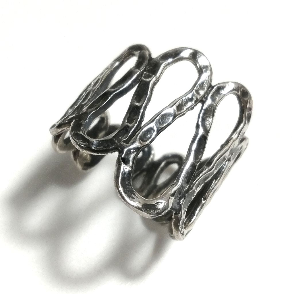 ANELLO artigianale in argento 925 Anello fascia | ANELLI ARGENTO