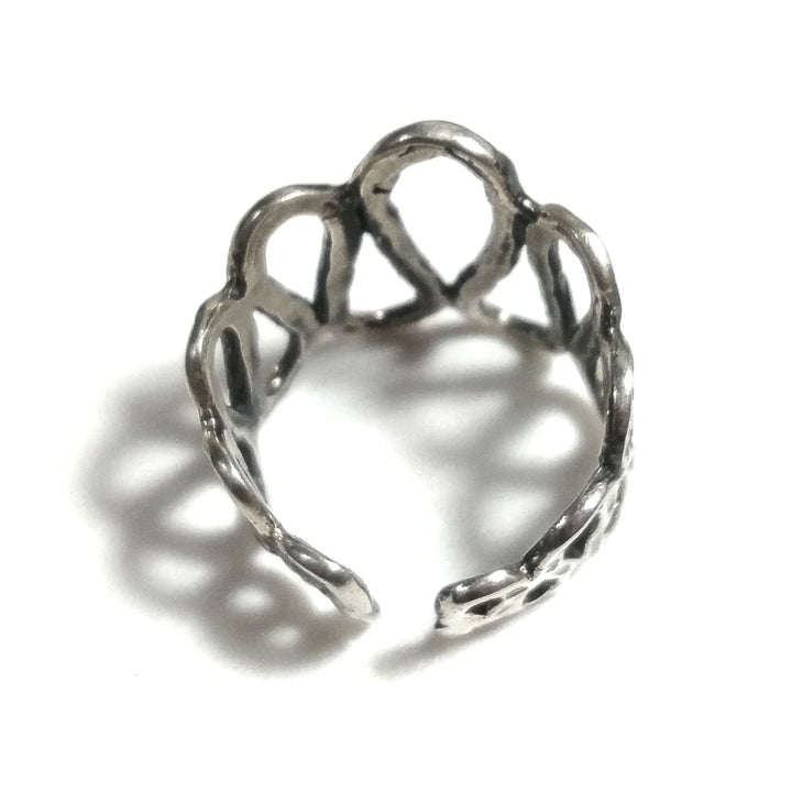 ANELLO artigianale in argento 925 Anello fascia | ANELLI ARGENTO