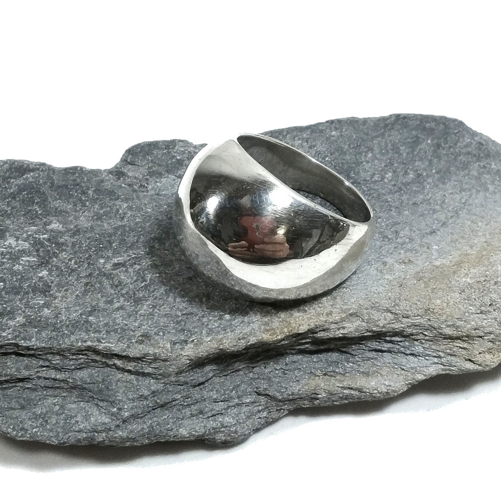 Anello fascia in argento 925 Anello d'argento | GIOIELLI ARGENTO | FASCIA satinata