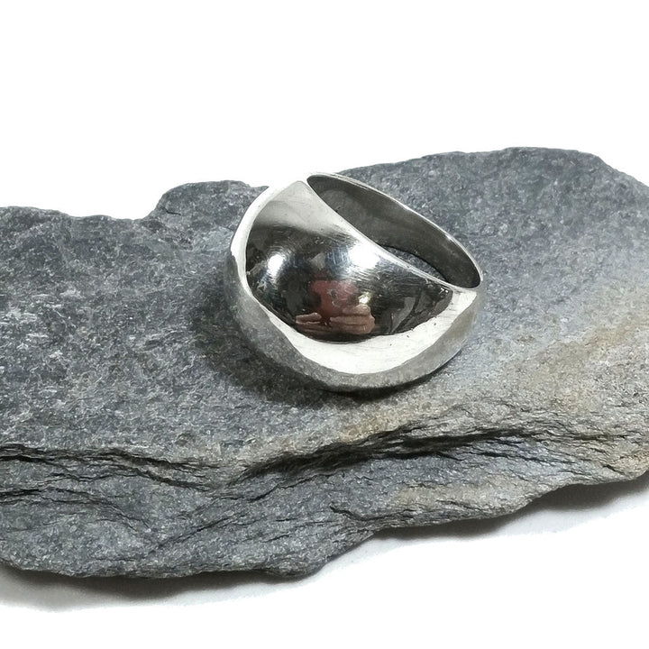 Anello fascia in argento 925 Anello d'argento | GIOIELLI ARGENTO | FASCIA satinata