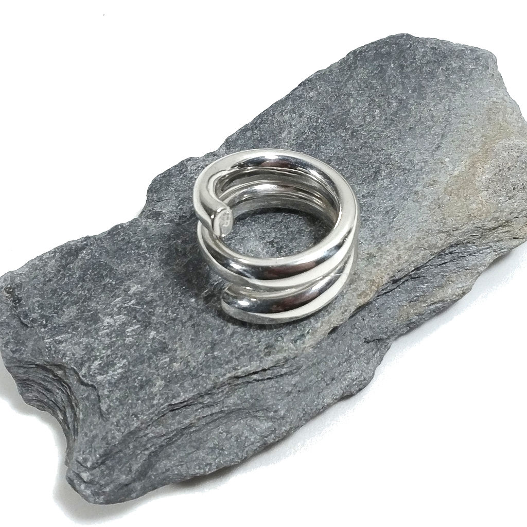 Handcrafted RING in 925 silver Spiral ring - REZA