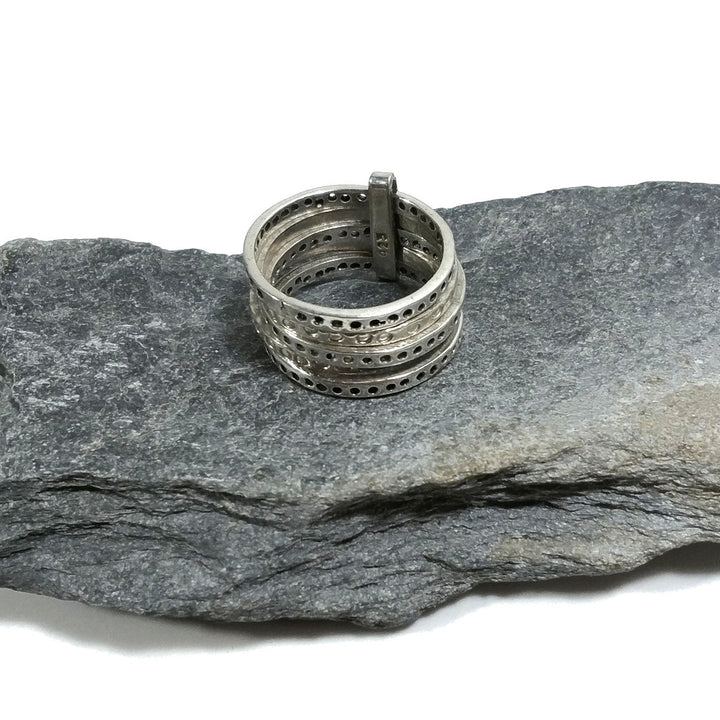 Anello fascia in argento 925 ANELLO artigianale | GIOIELLI IN ARGENTO