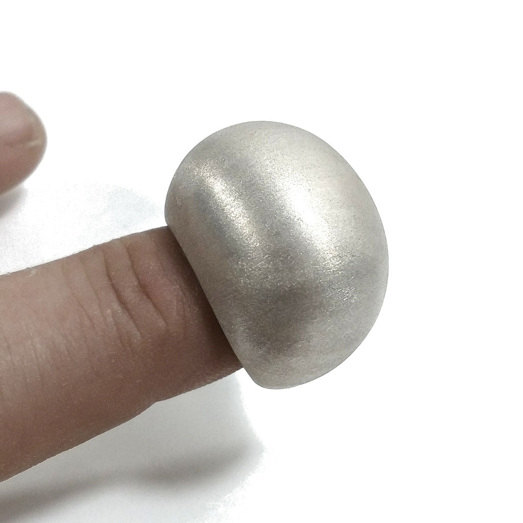 Anello con bombatura in Argento 925 | GIOIELLI ARGENTO | Gioielli contemporanei