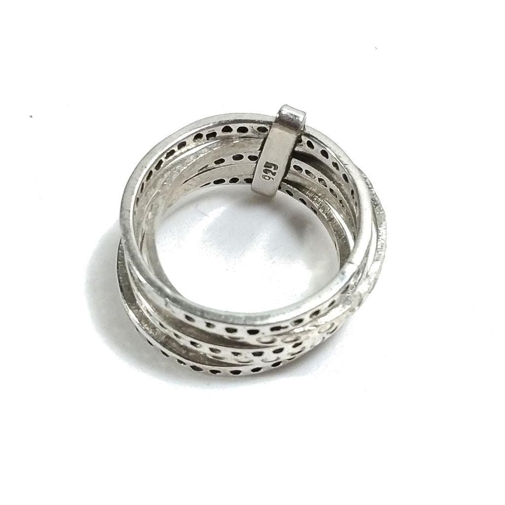 Anello fascia in argento 925 ANELLO artigianale | GIOIELLI IN ARGENTO