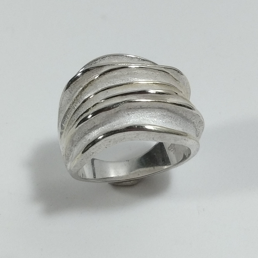 Anello fascia in argento 925 Anello d'argento | GIOIELLI ARGENTO | FASCIA satinata
