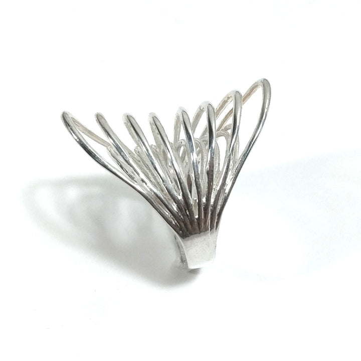 Anello fascia in argento 925 ANELLO artigianale | GIOIELLI Contemporanei in argento