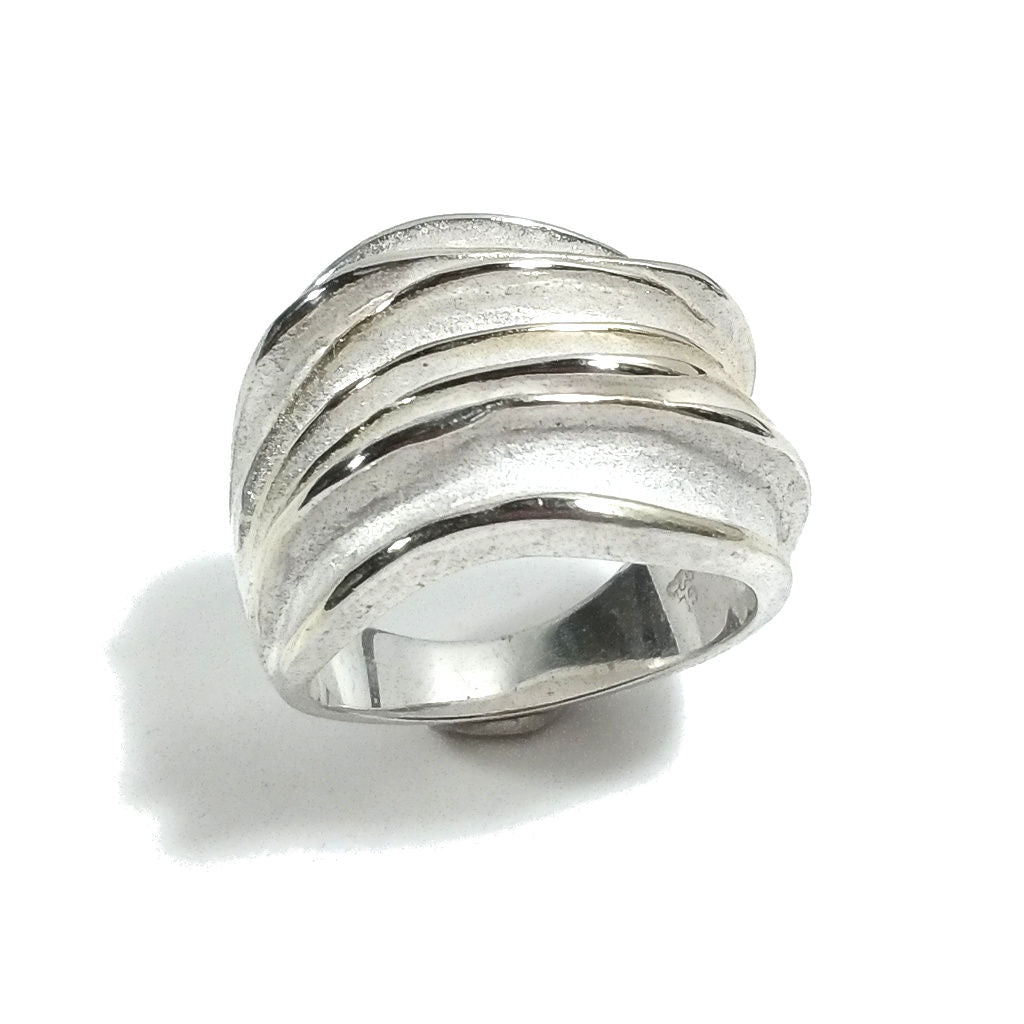 Anello fascia in argento 925 Anello d'argento | GIOIELLI ARGENTO | FASCIA satinata