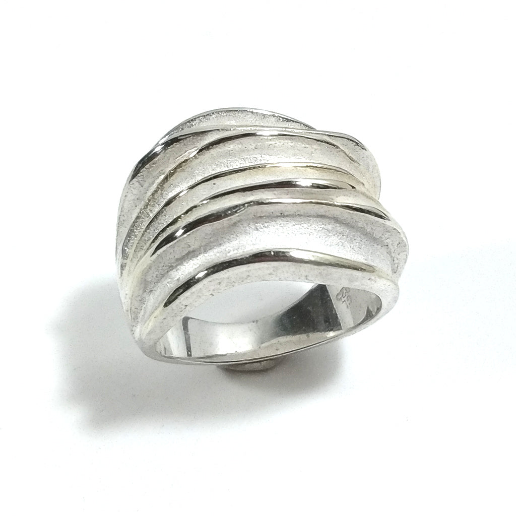 Anello fascia in argento 925 Anello d'argento | GIOIELLI ARGENTO | FASCIA satinata