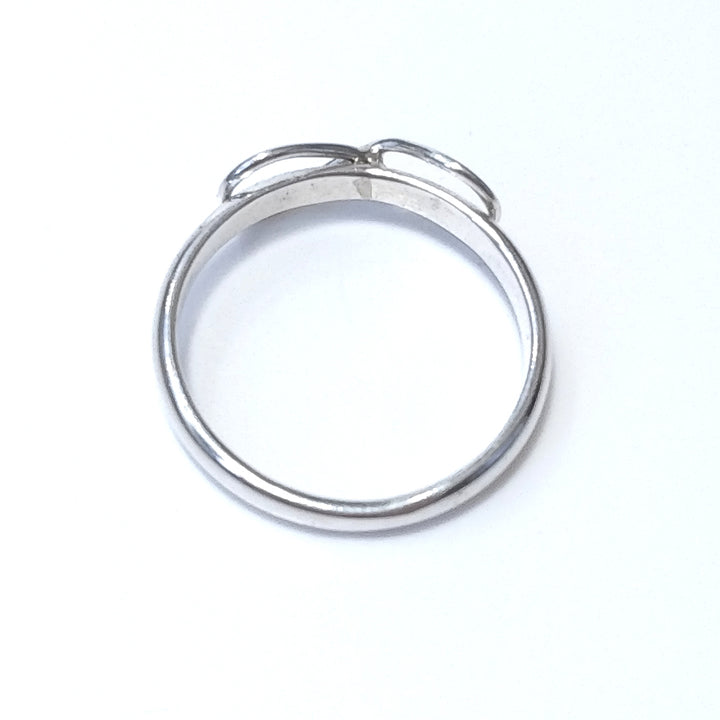 Anello fascia in argento 925 Anello d'argento | INFINITO
