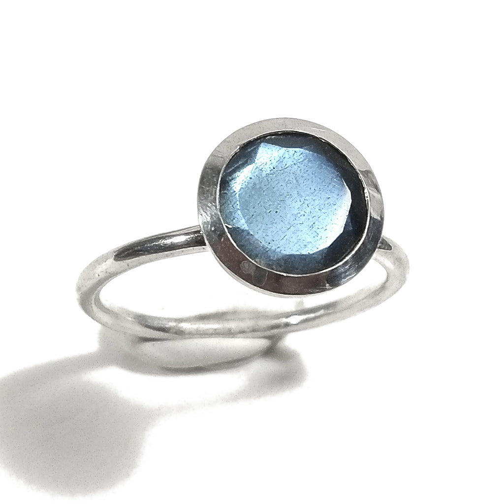 Anello con pietra in argento 925 con Pietra di Luna | GIOIELLI IN ARGENTO