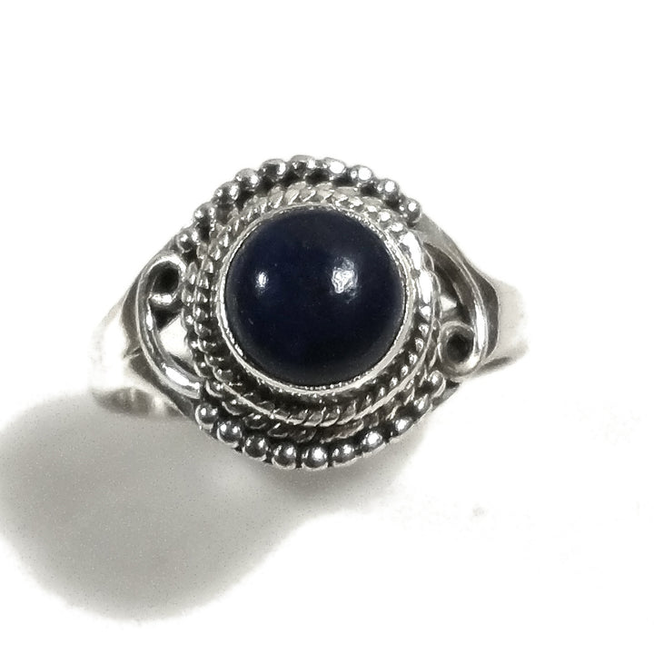 Anello con pietra in argento 925 con Lapislazzuli | Gioielli in argento