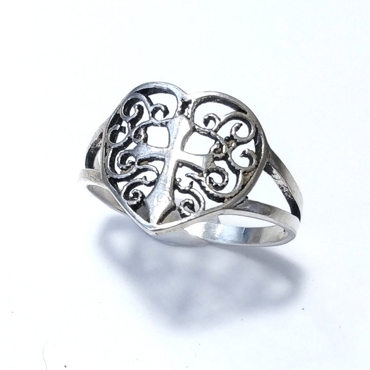 SILVER RING stackable in 925 silver