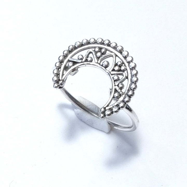 SILVER RING stackable in 925 silver