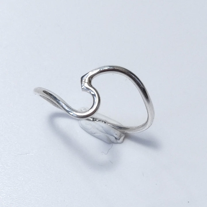 SILVER RING stackable in 925 silver