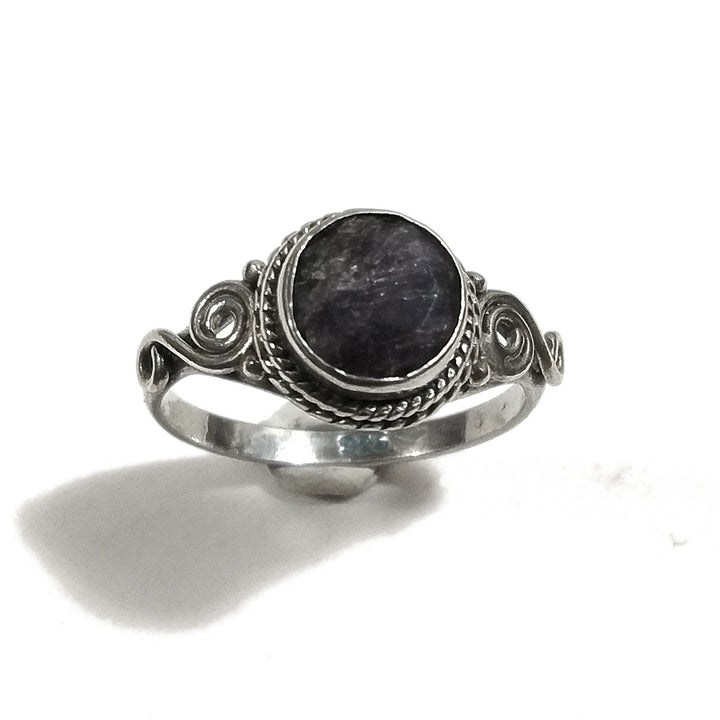 Anello con pietra in argento 925 con Ametista e altri | GIOIELLI ETNICI