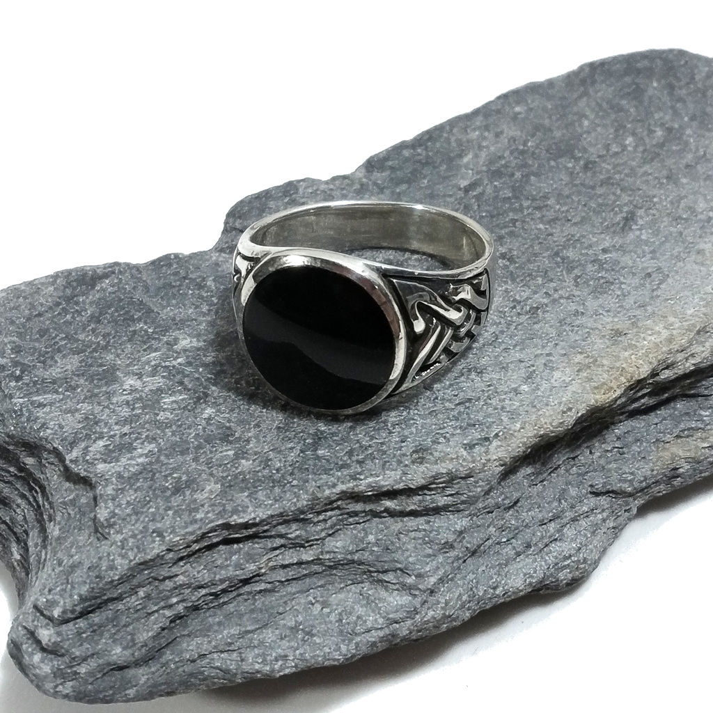 ANELLO artigianale in argento 925 Anello con Onice | GIOIELLI IN ARGENTO