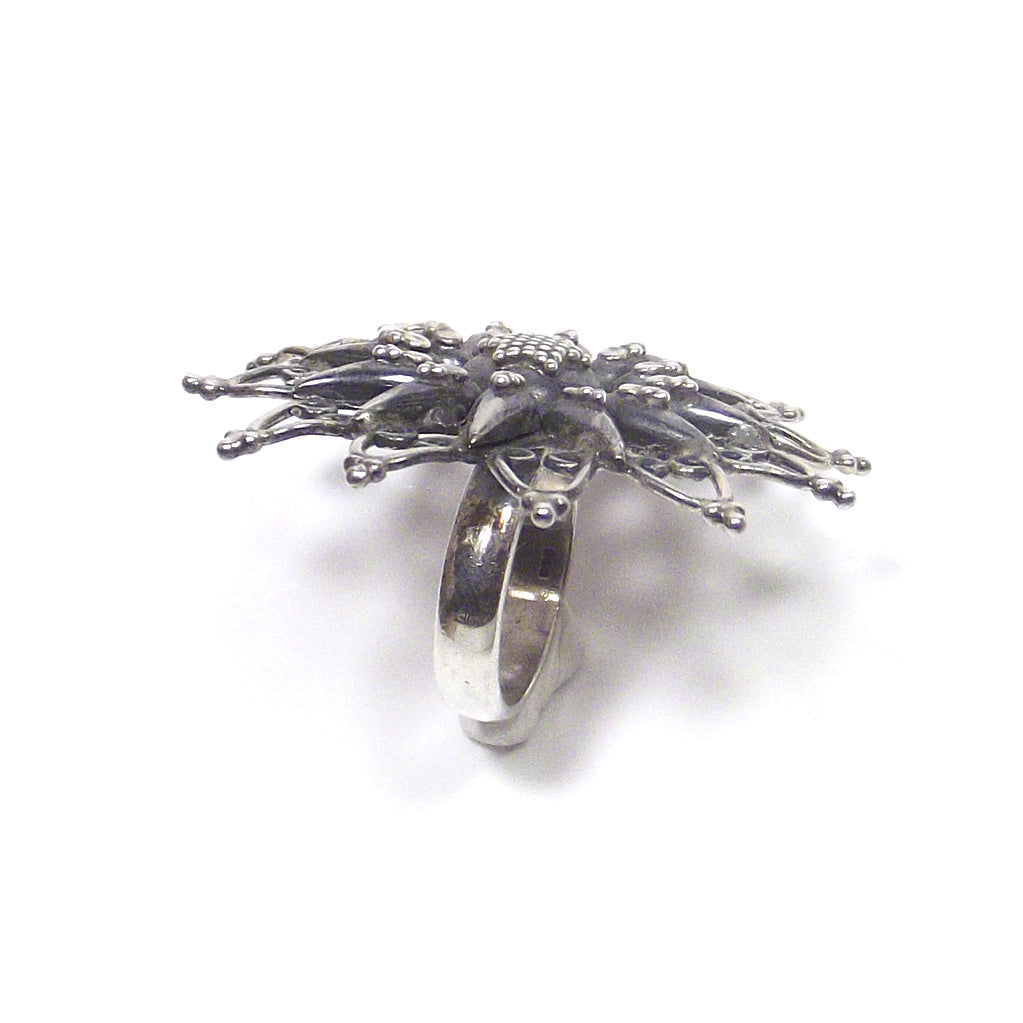 Anello ETNICO in argento Stella del deserto