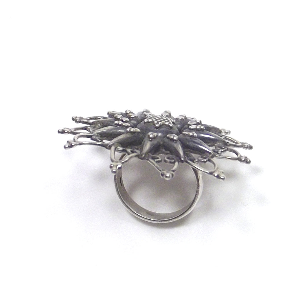 Anello ETNICO in argento Stella del deserto