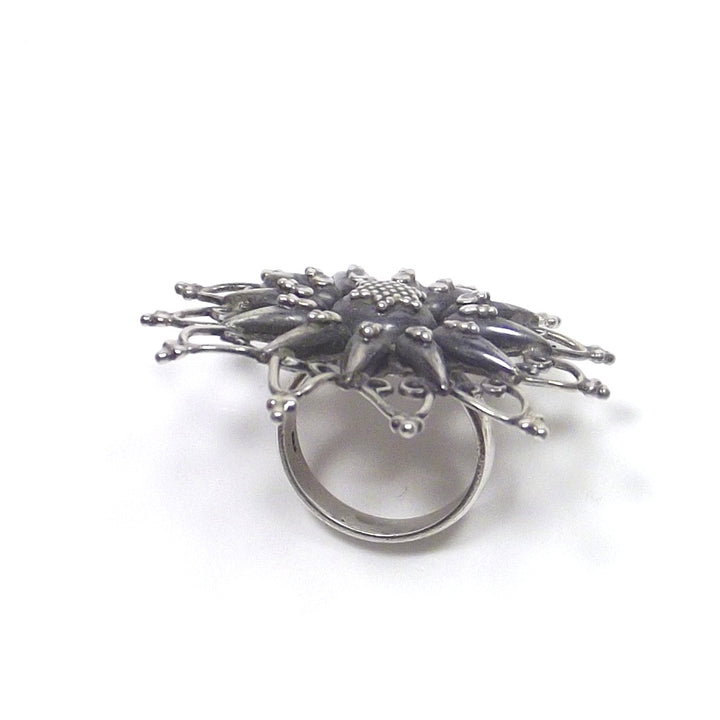 Anello ETNICO in argento Stella del deserto